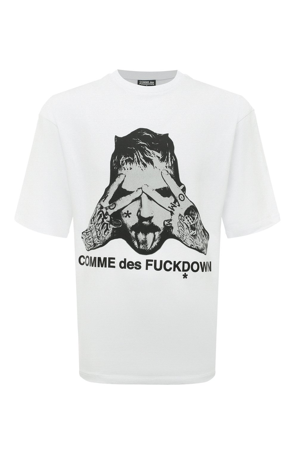 Хлопковая футболка COMME DES FUCKDOWN, арт. CDFU2441, фото 1