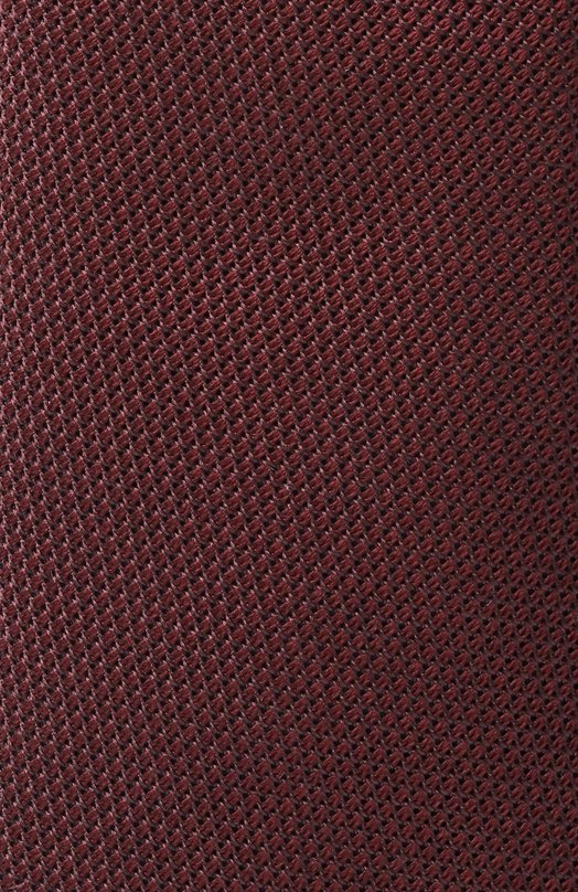 Шелковый галстук Zilli CRAV2BM0600VP0I03 Бордовый  CRAV2BM0600VP0I03 Фото 4