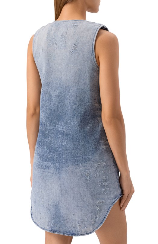 Джинсовое платье De-Laris Diesel A21707/068TY Голубой  A21707/068TY Фото 3
