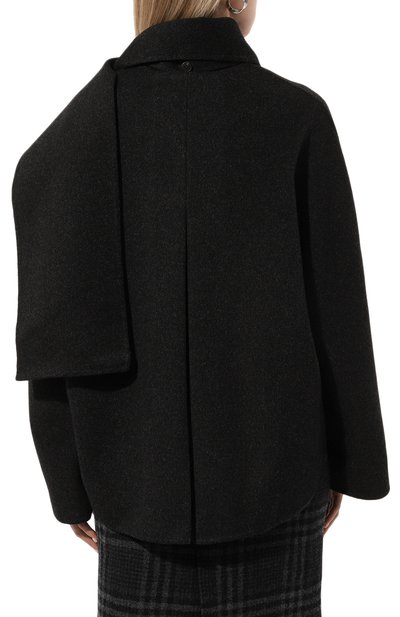 Шерстяное полупальто ERIKA CAVALLINI, арт. P4WW02, фото 4