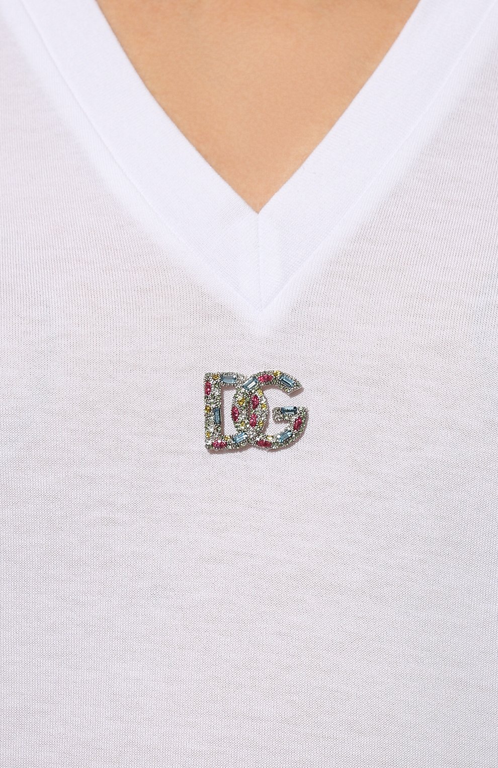 Хлопковая футболка DOLCE & GABBANA, арт. F8M65Z/G7B3U, фото 5