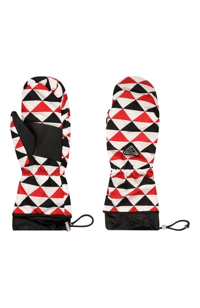 Утепленные варежки PRADA разноцветного цвета по цене 50000 руб., арт. 1GG161-2FJV-F0X5N, фото 3 Утепленные варежки PRADA, арт. 1GG161-2FJV-F0X5N, фото 3