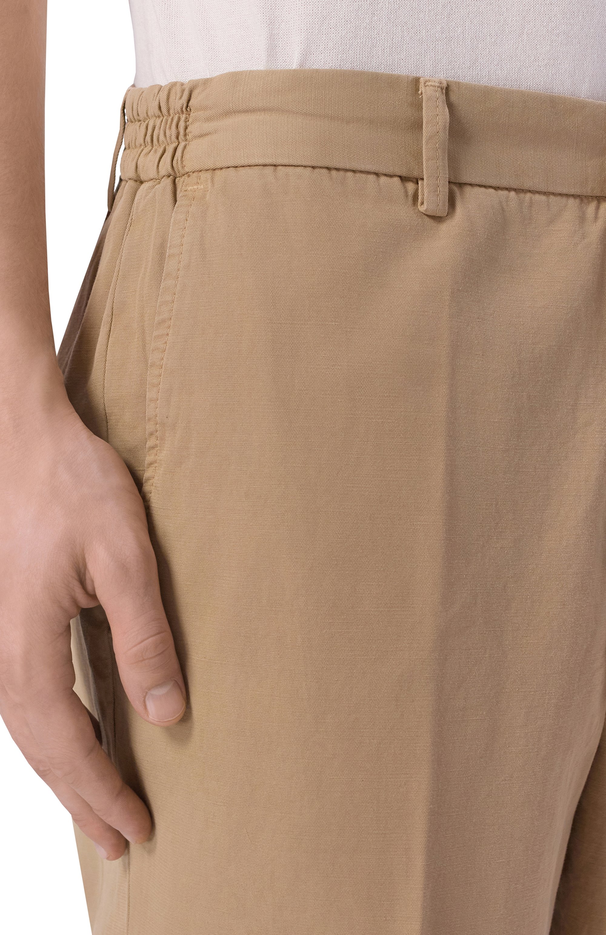 Брюки из хлопка и льна PREMIATA, арт. PA1058, фото 5