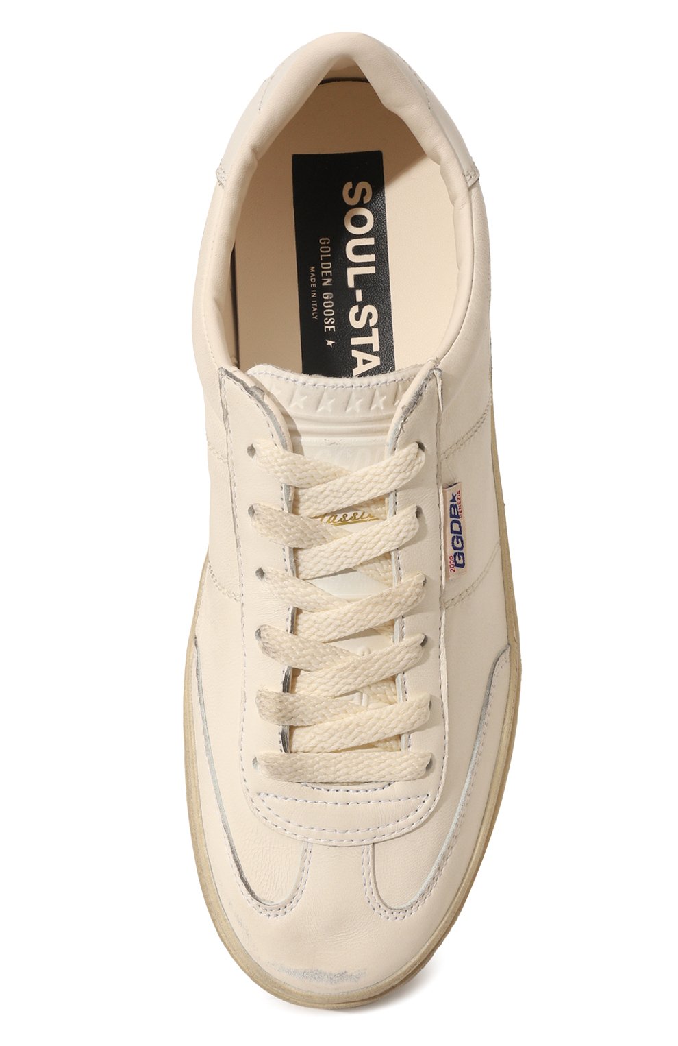 Кожаные кеды soul-star GOLDEN GOOSE DELUXE BRAND, арт. GWF00464.F005049, фото 6