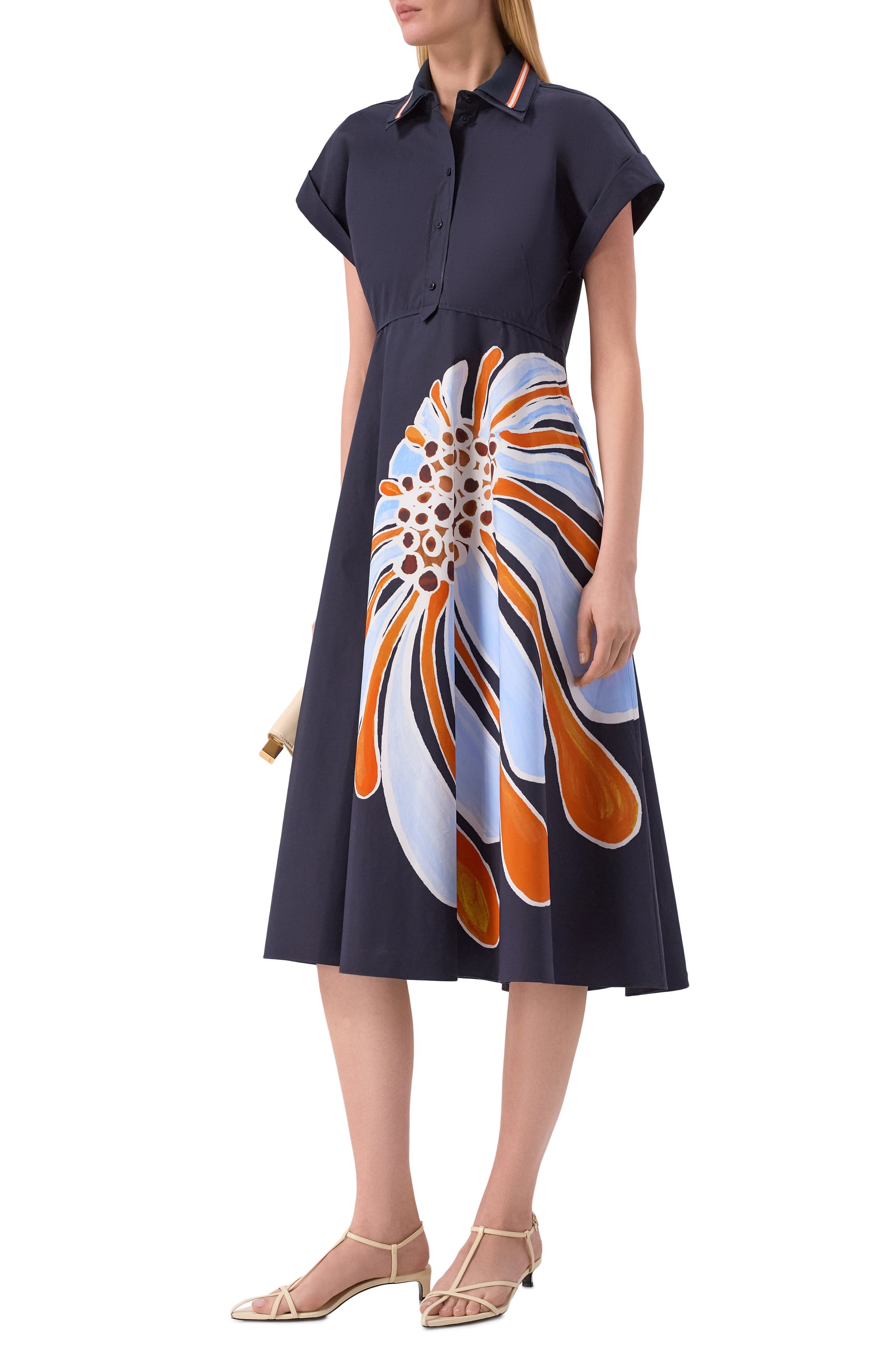 Хлопковое платье DOROTHEE SCHUMACHER, арт. 448114, фото 2