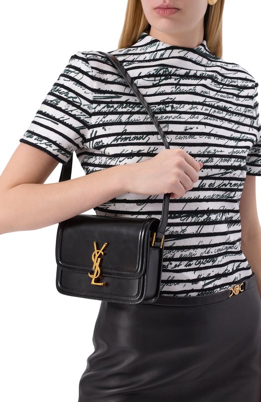 Сумка Solferino small Saint Laurent 634306/0SX0W Чёрный  634306/0SX0W Фото 2