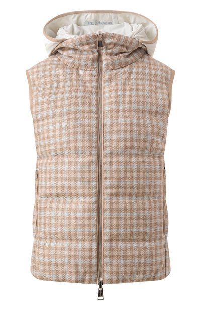 Женский двусторонний жилет KITON, арт. D53628K0610E70