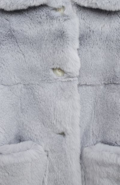Шуба из кролика YVES SALOMON ENFANT, арт. 20WEM307XXREXX/4-6, фото 3