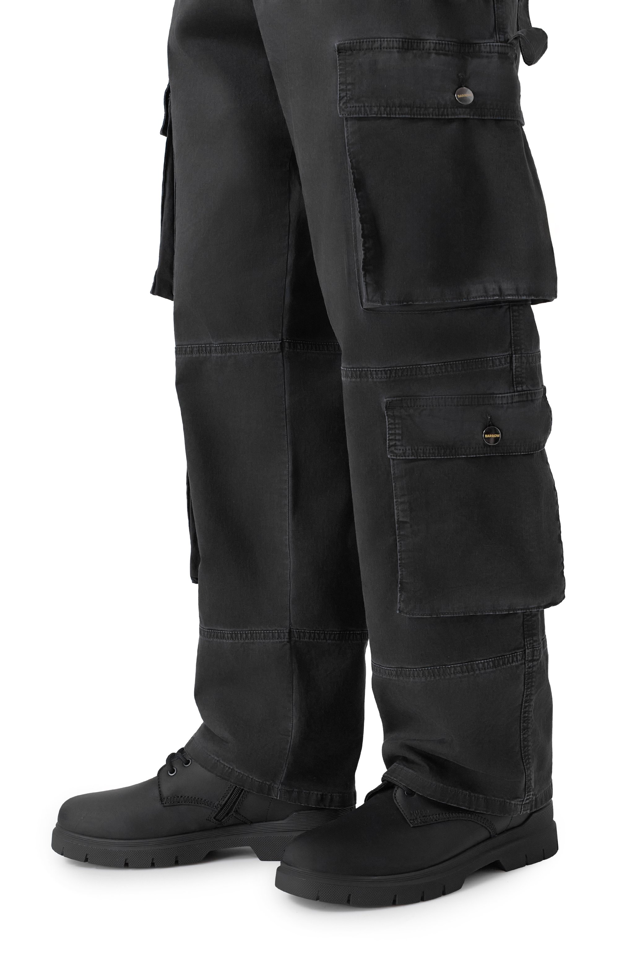 Кожаные ботинки ryan HUGO черного цвета по цене 28950 руб., арт. 50552696, фото 3 Кожаные ботинки ryan HUGO, арт. 50552696, фото 3