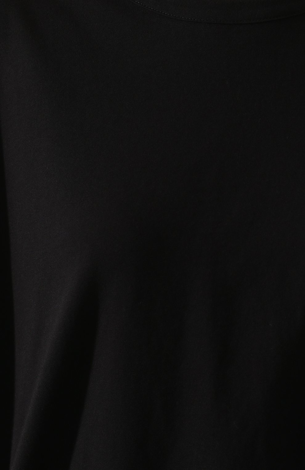 Хлопковая футболка YOHJI YAMAMOTO черного цвета по цене 21950 руб., арт. YS-T02-670, фото 5 Хлопковая футболка YOHJI YAMAMOTO, арт. YS-T02-670, фото 5