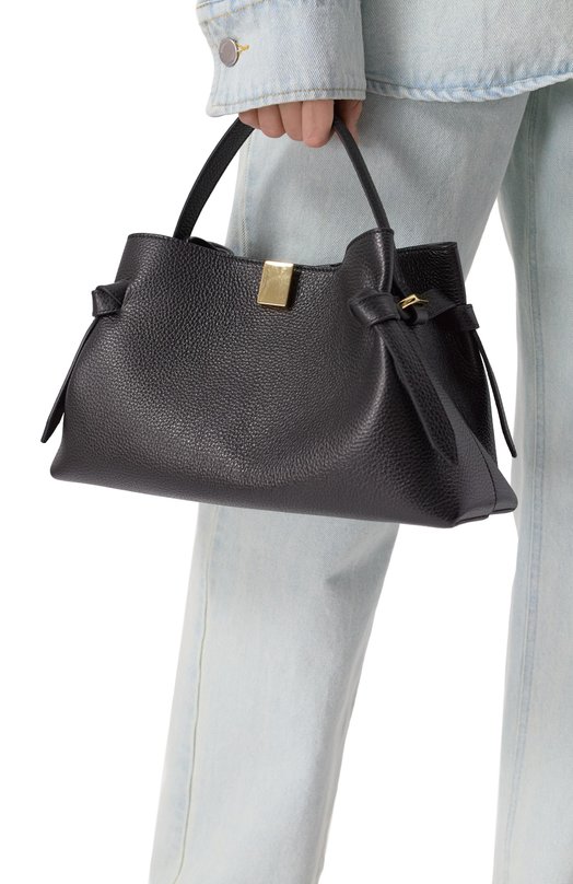 Сумка Gyoza Yuzefi GY0ZA/PEBBLE GRAIN LEATHER Чёрный  GY0ZA/PEBBLE GRAIN LEATHER Фото 2