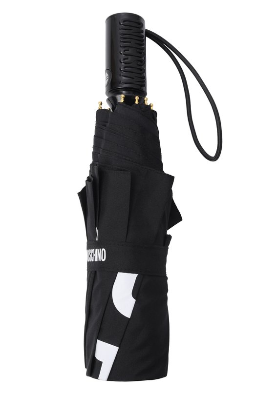 Складной зонт Moschino 8967-0PENCL0SE Чёрный  8967-0PENCL0SE Фото 3