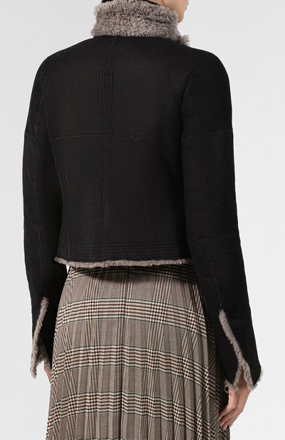 Дубленка RICK OWENS серого цвета по цене 258500 руб., арт. RP19F5753/LSHW, фото 4 Дубленка RICK OWENS, арт. RP19F5753/LSHW, фото 4