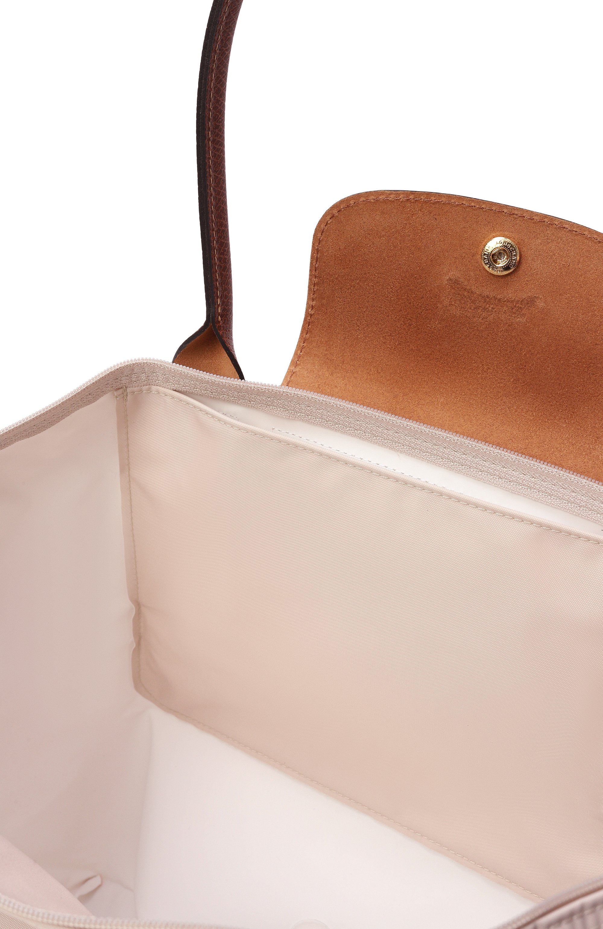 Сумка le pliage original large LONGCHAMP кремового цвета по цене 21950 руб., арт. L1899089/089, фото 5 Сумка le pliage original large LONGCHAMP, арт. L1899089/089, фото 5