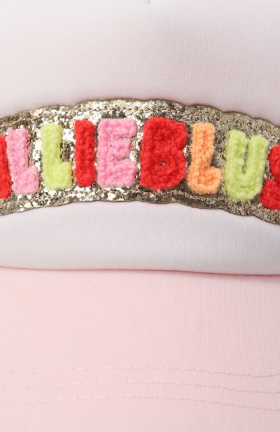 Бейсболка BILLIEBLUSH светло-розового цвета по цене 4210 руб., арт. U20762, фото 3 Бейсболка BILLIEBLUSH, арт. U20762, фото 3