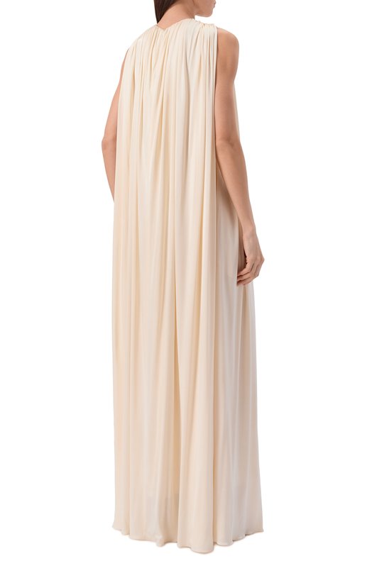 Платье из вискозы Petar Petrov S26TD20 Кремовый  S26TD20 Фото 3