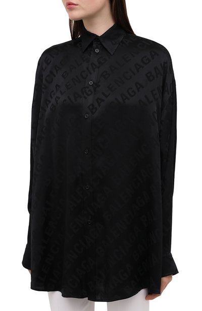 Шелковая рубашка BALENCIAGA, арт. 623037/TIN05, фото 4