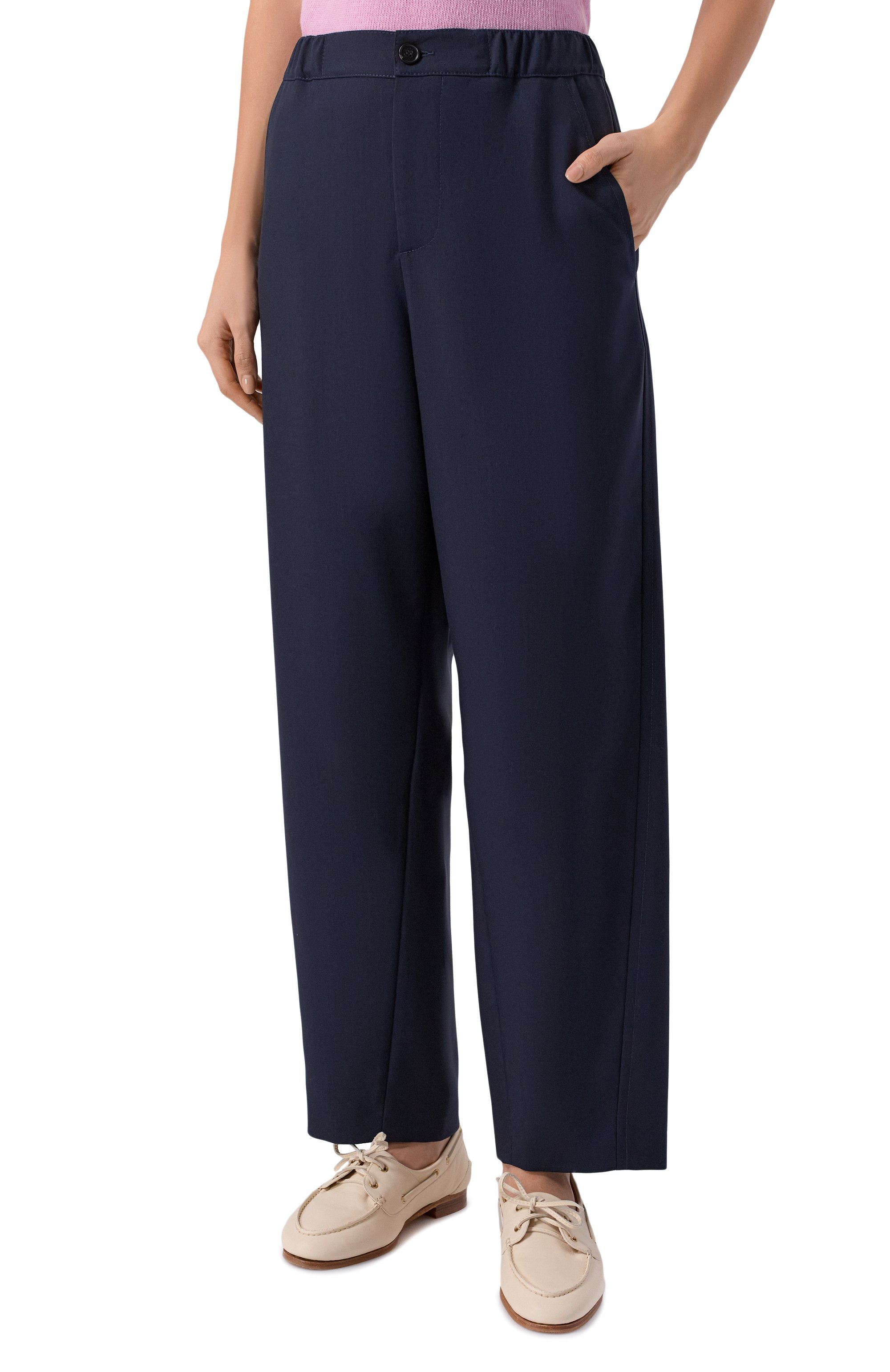 Шерстяные брюки MARNI, арт. PAMA0482S3/UTW839, фото 3