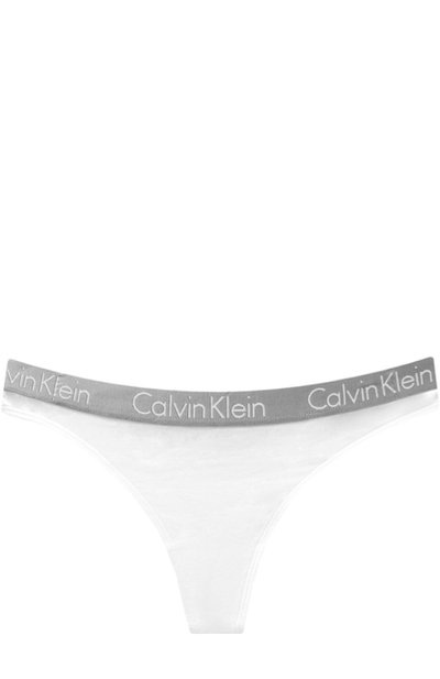 Женские трусы-стринги с логотипом бренда CALVIN KLEIN, арт. 000QD3539E