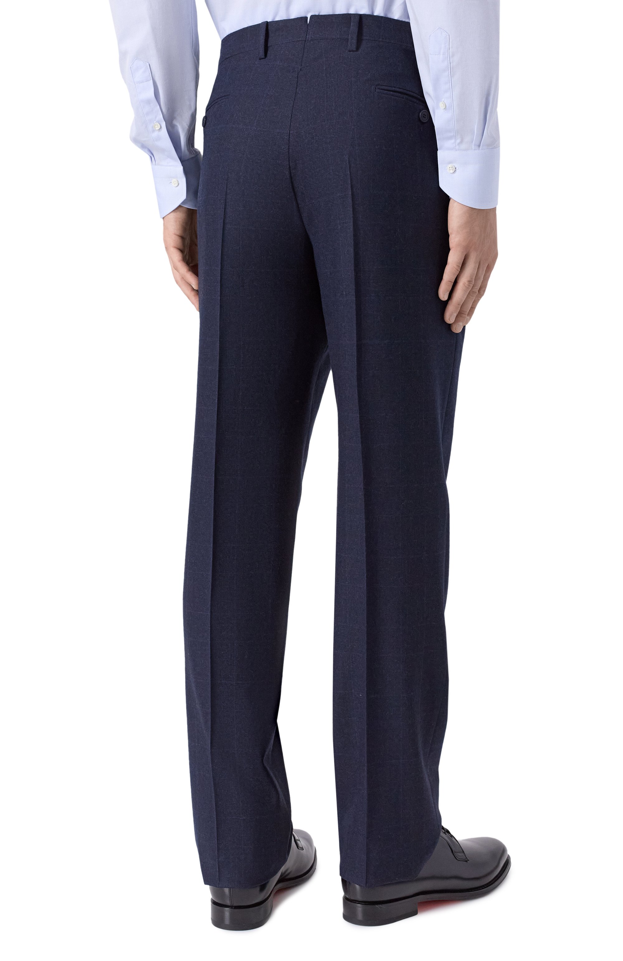 Шерстяной костюм ANDREA CAMPAGNA темно-синего цвета по цене 267500 руб., арт. VATICAN0 SRC/T25209-33/9_SET, фото 5 Шерстяной костюм ANDREA CAMPAGNA, арт. VATICAN0 SRC/T25209-33/9_SET, фото 5