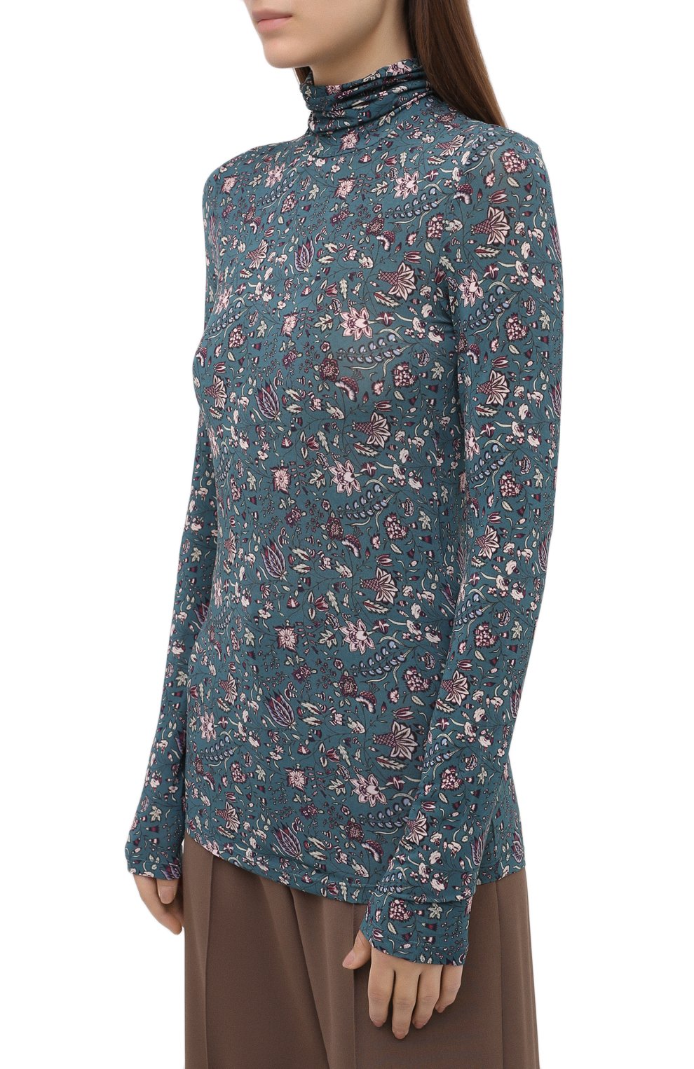 Водолазка из вискозы ISABEL MARANT, арт. TS0760-20H047I/G0YELA, фото 3