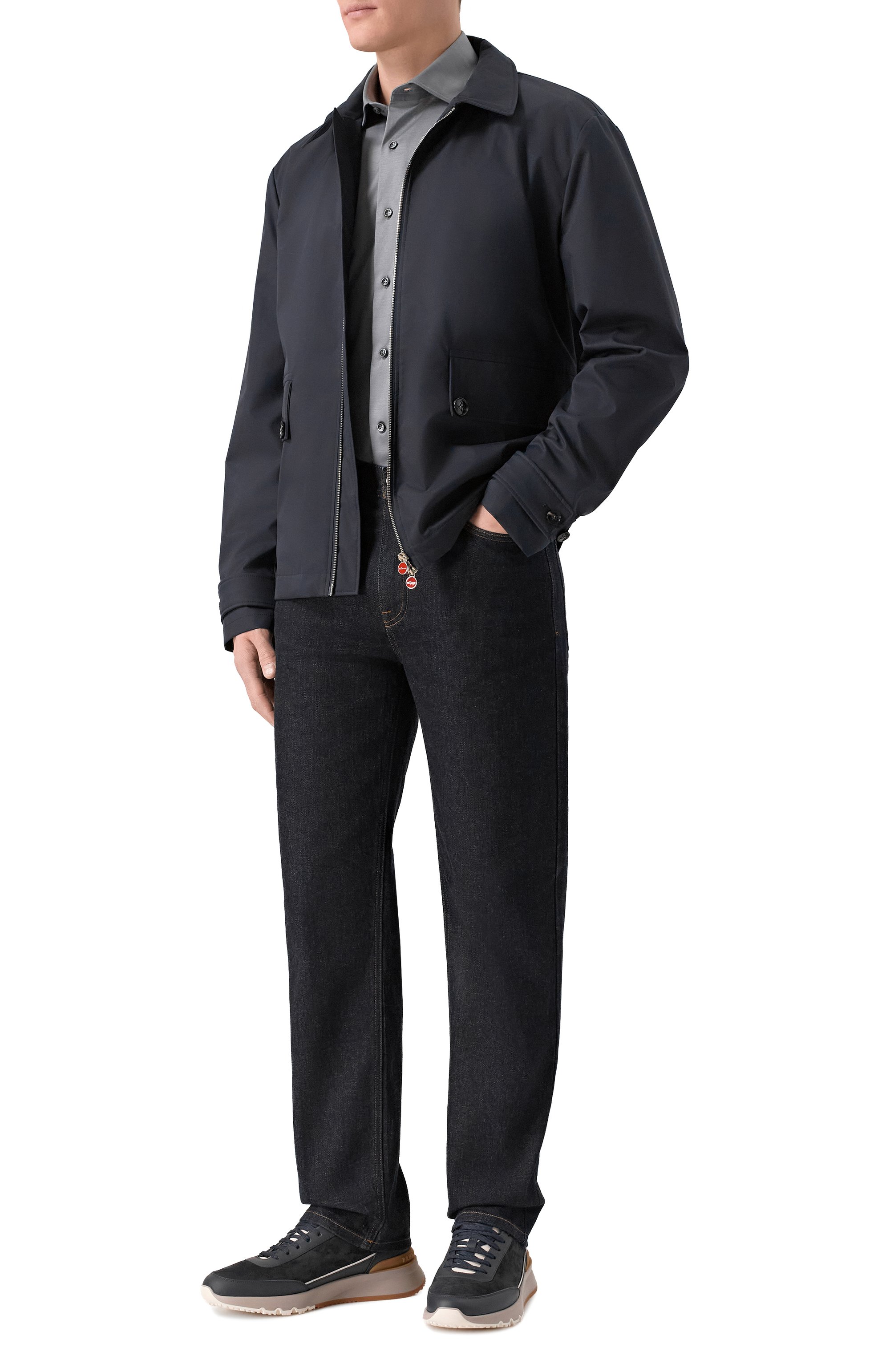 Хлопковая рубашка MVST, арт. M25.1MW.B415/1628-JERSEY (INTERL0CK), фото 2