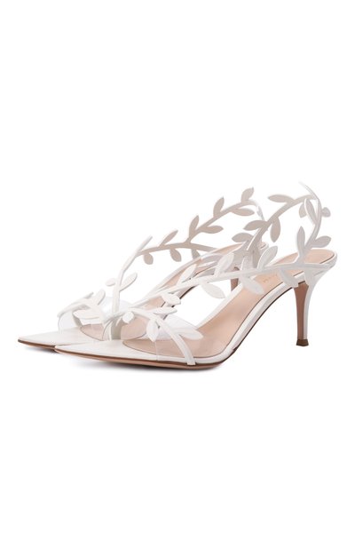 Женские ко�жаные босоножки flavia 70 GIANVITO ROSSI, арт. G32554.70RIC.GNPTRBI