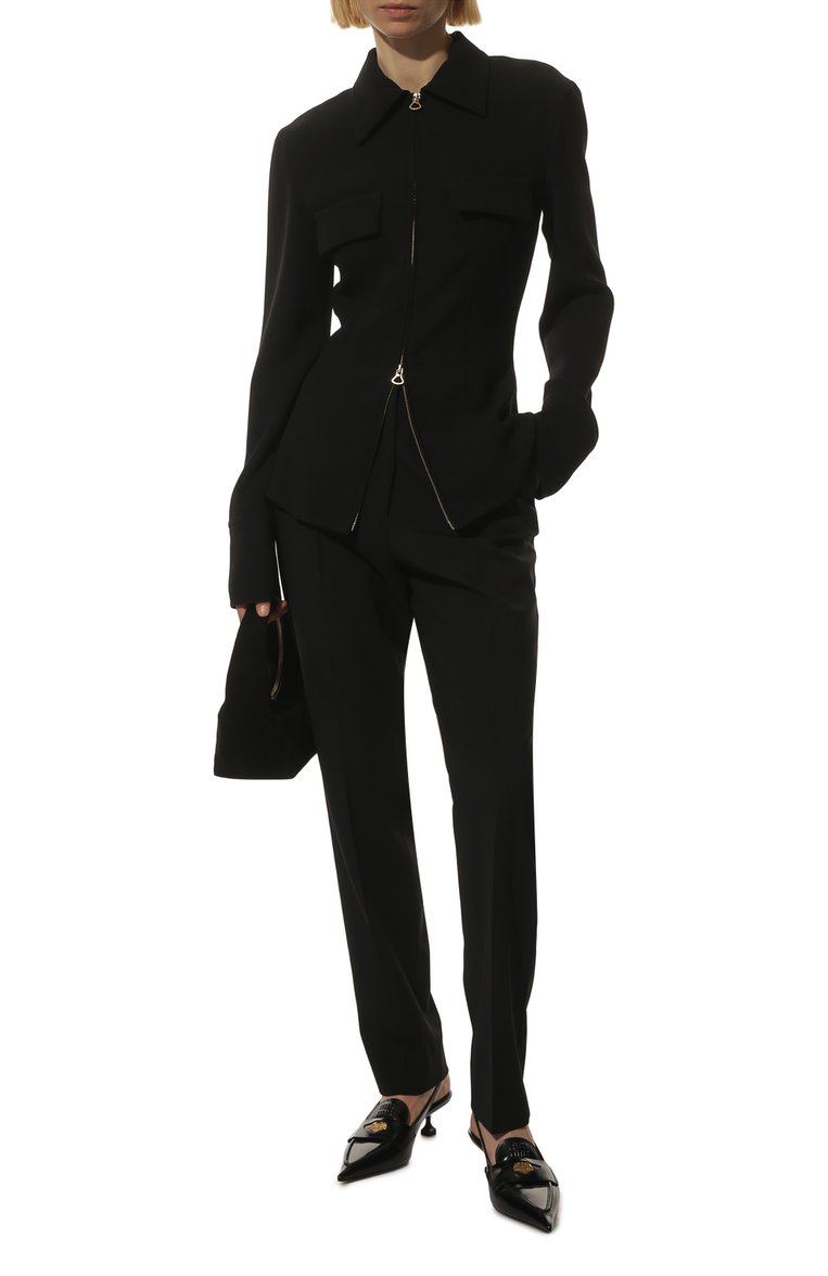 Шерстяные брюки DOLCE & GABBANA, арт. FTAM2T/FUBAJ, фото 1