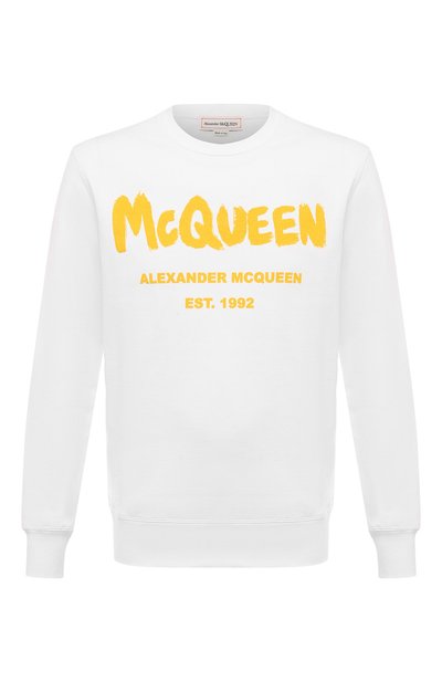 Мужской хлопковый свитшот ALEXANDER MCQUEEN, арт. 688713/QTAAB