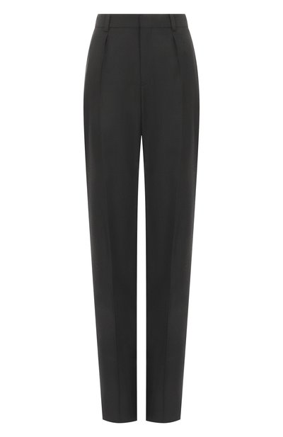 Женские шерстяные брюки SAINT LAURENT, арт. 832780/Y2J02