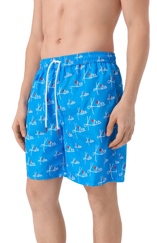 Плавки-шорты Kiton UC0M5CK0744H22 Синий  UC0M5CK0744H22 Фото 2