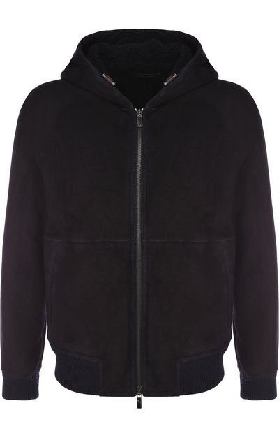 Дубленка на молнии с капюшоном ZEGNA, арт. URPMC/R174T, фото 1