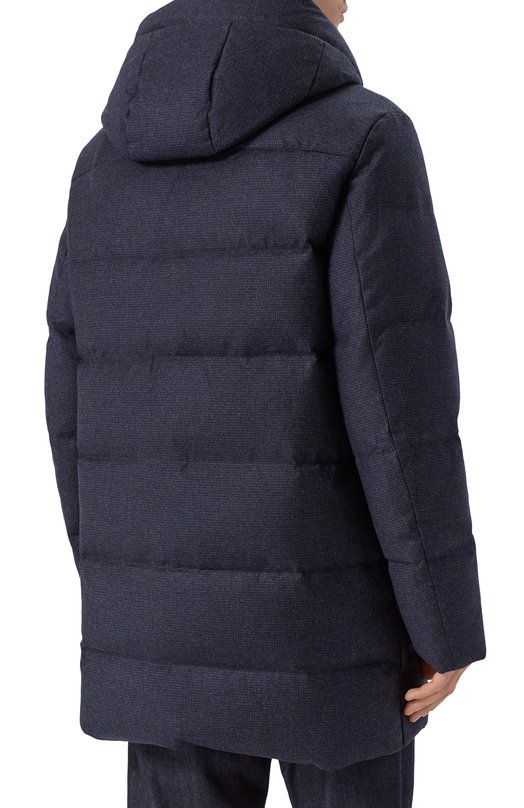 Пуховик из шерсти и кашемира Duno MAGNUS/C0RTINA Синий  MAGNUS/C0RTINA Фото 4