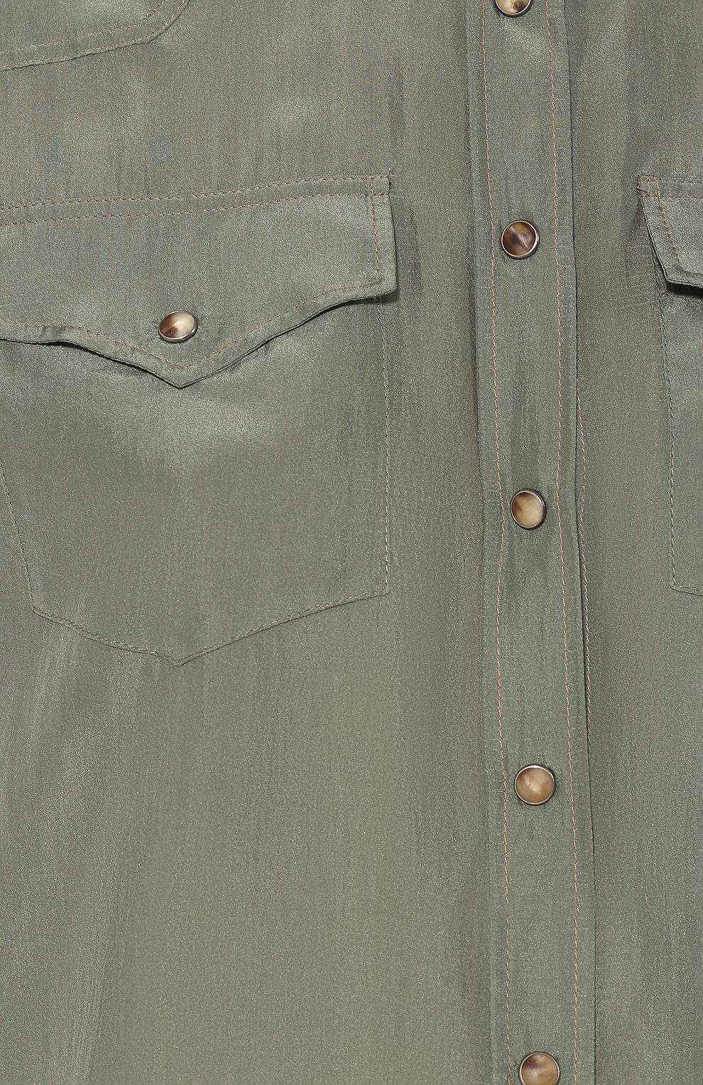 Шелковая рубашка BRUNELLO CUCINELLI, арт. MA929NT116, фото 5