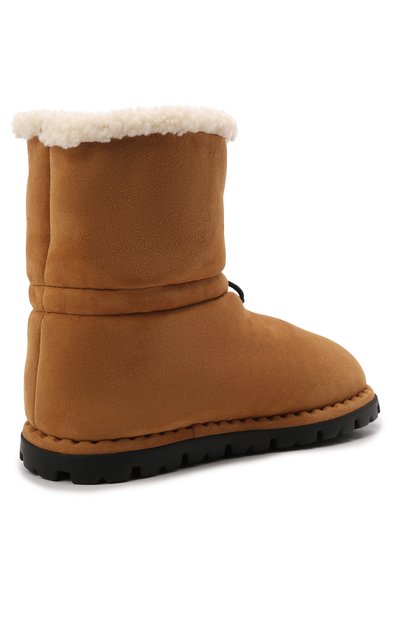 Замшевые сапоги PRADA, арт. 2UE021-1A6-F0046-A000, фото 3