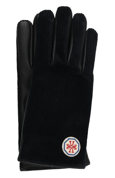 Мужские комбинированные перчатки JACOB COHEN, арт. U A R10 80 D 1342/4018