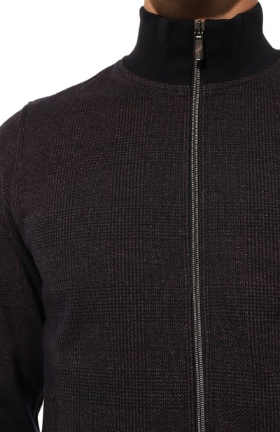 Толстовка из шерсти и хлопка CAPOBIANCO, арт. 17M450.PT00., фото 5