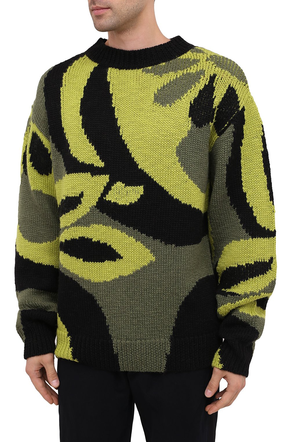 Шерстяной свитер DRIES VAN NOTEN, арт. 202-21232-1703, фото 3