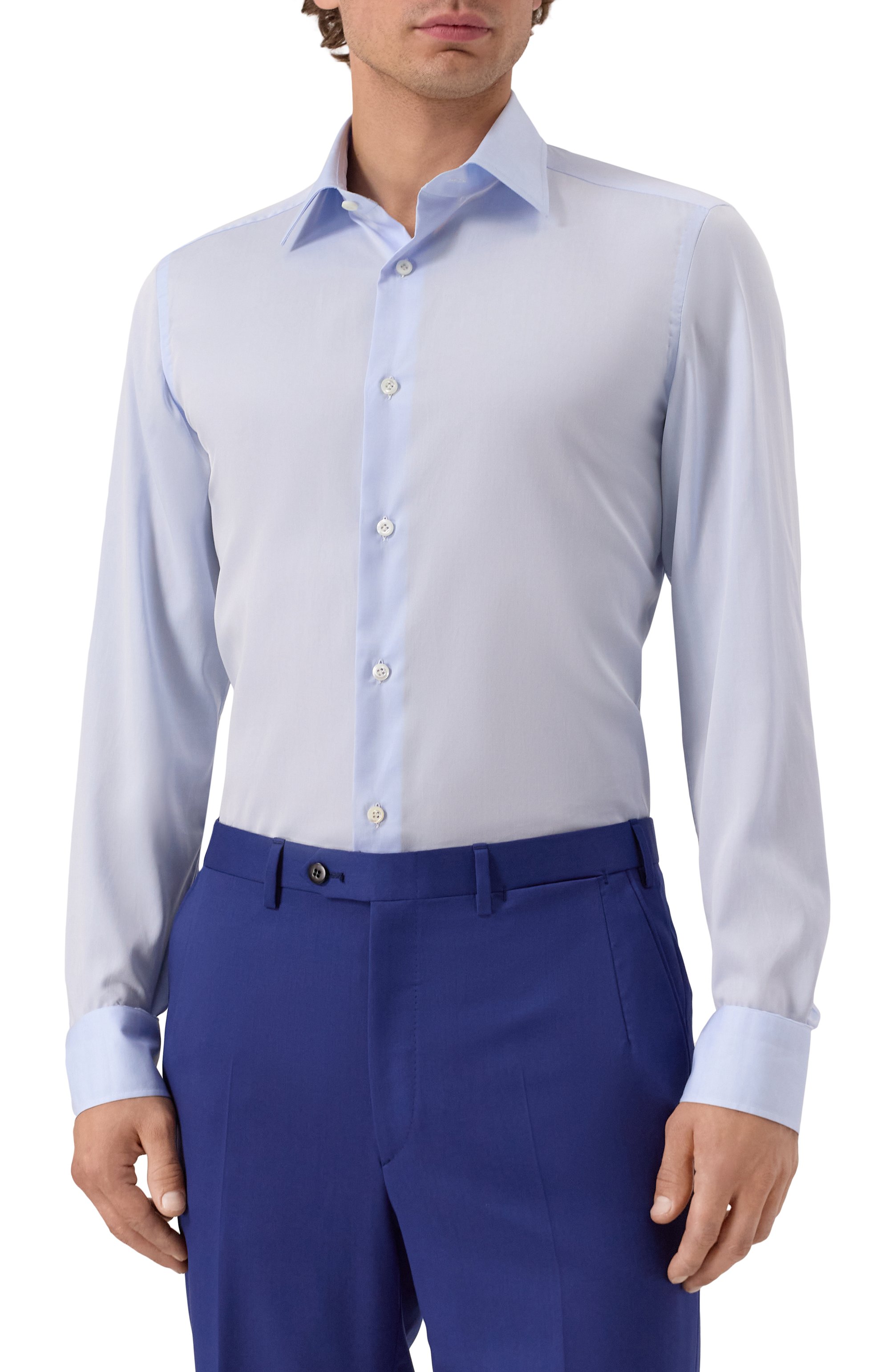 Хлопковая сорочка GIAMPAOLO, арт. 608/TS43215, фото 3