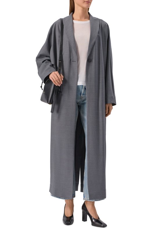 Шерстяное пальто Co 6970LPMW-PS26 Серый  6970LPMW-PS26 Фото 2