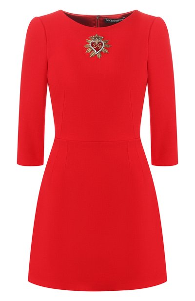 Женское шерстяное платье DOLCE & GABBANA, арт. F68A1Z/FU2TZ