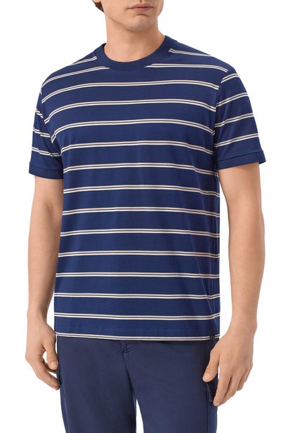 Хлопковая футболка PAUL&SHARK, арт. 26411009_001, фото 3