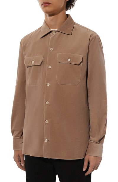 Вельветовая рубашка BRUNELLO CUCINELLI, арт. MY631B2338, фото 3