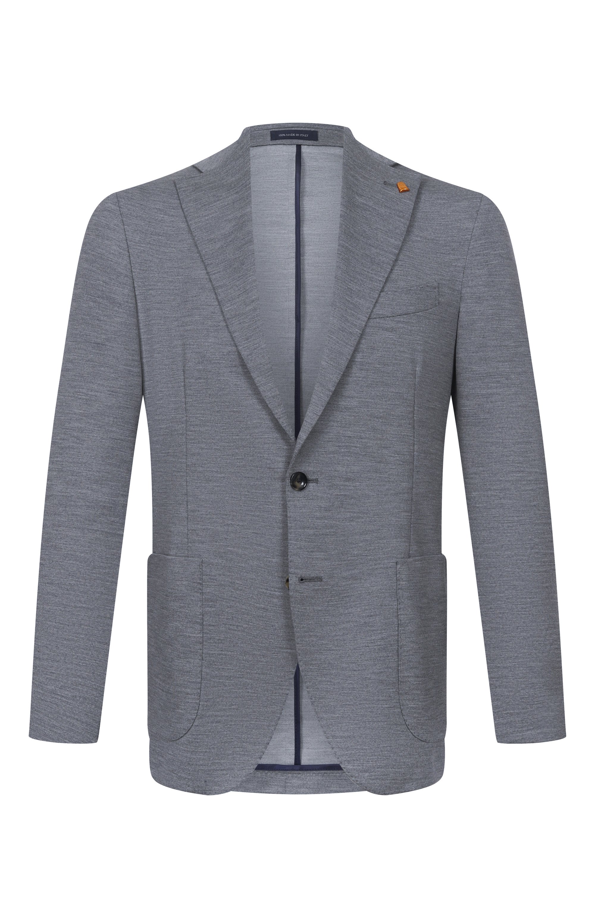 Шерстяной пиджак SARTORIA LATORRE серого цвета по цене 106000 руб., арт. JD74/JJ976, фото 1 Шерстяной пиджак SARTORIA LATORRE, арт. JD74/JJ976, фото 1