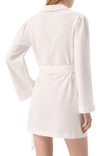 Платье из хлопка и льна MELISSA ODABASH, арт. RUBY CR_COTLIN, фото 4