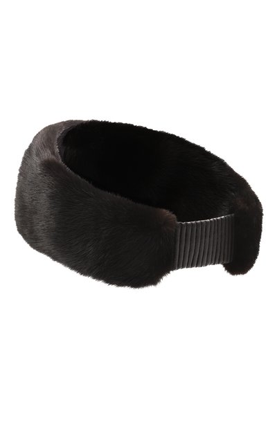 Меховая повязка из норки YVES SALOMON, арт. A304XXAGVI, фото 2