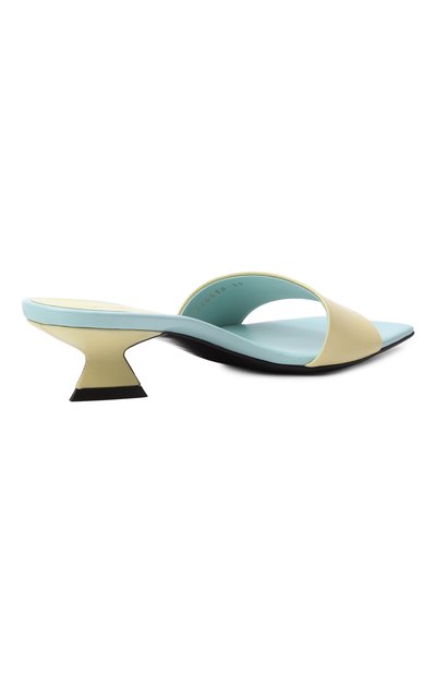 Кожаные мюли sculpt 40 SERGIO ROSSI желтого цвета по цене 78600 руб., арт. B14530/MCPT04, фото 5 Кожаные мюли sculpt 40 SERGIO ROSSI, арт. B14530/MCPT04, фото 5