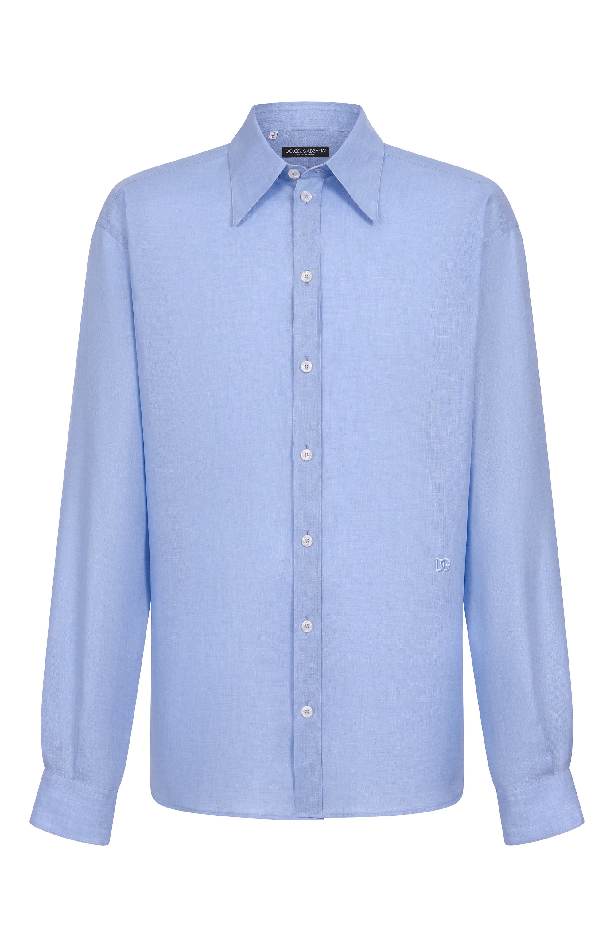 Льняная рубашка DOLCE & GABBANA, арт. G5MY2Z/FU4MH, фото 1