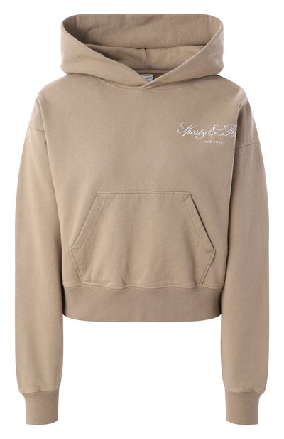Женский хлопковое худи SPORTY AND RICH, арт. ST074516232GY15