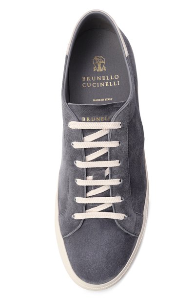 Замшевые кеды BRUNELLO CUCINELLI, арт. MZUCHHP330, фото 5